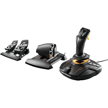 Джойстик с рычагом управления двигателем и педалями Thrustmaster T.16000M FC Flight Pack (2960782) [148218]