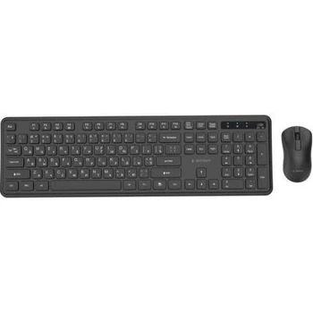 Комплект Gembird Slim Pro Business Wireless Black (KBS-WPS-01-CYRL)