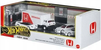 Zestaw samochodów Mattel Hot Wheels Premium Honda 4 szt JBM08 /2 (194735263592)