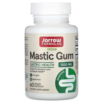 Мастиковая смола 1,000 мг Jarrow Formulas Mastic Gum 60 капсул