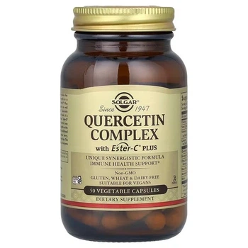 Кверцетин Solgar Quercetin Complex with Ester-C Plus 50 капсул