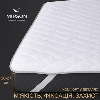 Наматрасник №235 Стандарт Woollen (обычный на резинке по углам) 80*200