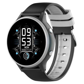 Детские часы телефон Lemfo C96 с GPS, сим картой и 4G связью Смарт часы для ребенка с камерой, прослушиванием, кнопкой SOS и памятью 4 ГБ Черный