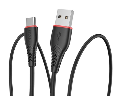 Кабель Pixus Start USB Type-C, Black