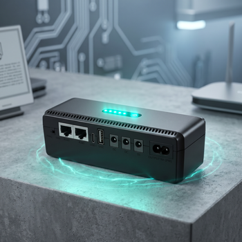ИБП UPS-18W DCL-18W для роутеров, 5/9/12V, 1/2A, Li-ion 10400MAh