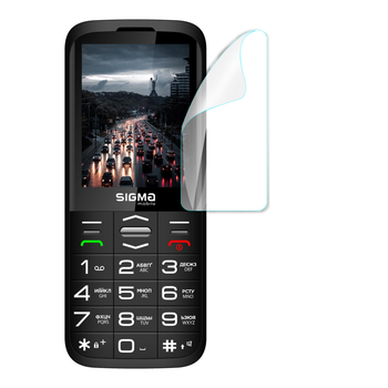Защитная полиуретановая пленка GP Simple Armor на Sigma mobile Comfort 50 Grace CF212 на экран (глянцевая)