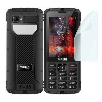 Захисна поліуретанова плівка GP Medium Armor на Sigma mobile X-treme PM68 на екран (матова)