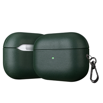 Чехол силиконовый противоударный для AirPods 4 с защитой от ударов Forest Green SR-547