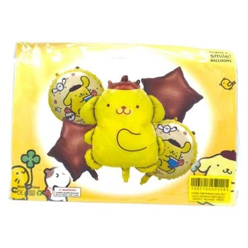Набір повітряних куль 5 шт. для створення фотозони "Hello Kitty Pompompurin, Хелоу Кітті" 5259919