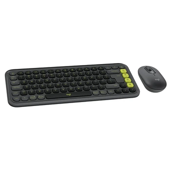 Комплект клавіатура та мишка Logitech POP Icon Combo Bluetooth UA Graphite (920-013156)