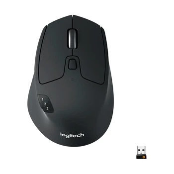 Мишка Logitech M720 Triathlon Wireless/Bluetooth Black (910-004791)