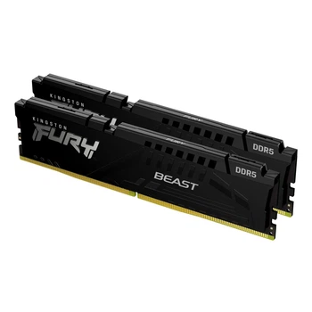 Модуль пам'яті Kingston Fury Beast Black DDR5-5600 64GB (2x32GB) CL36-38-38 1.25V EXPO