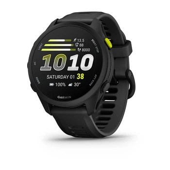 Смарт-годинник Garmin Forerunner 70 чорні з чорним ремінцем 010-04307-00