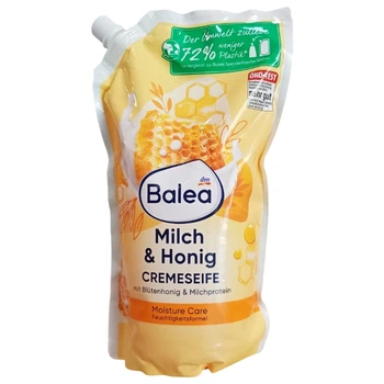 Запасний блок рідкого крем-мила Balea Cremeseife Milch & Honig 850 мл