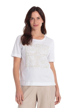 Футболка GERRY WEBER 36 Білий 61750/665