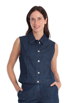 Безрукавка GERRY WEBER 36 Синій 64704/397