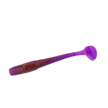 Приманка Intech Long Heel 4" 13 Izumi Giant, 6 шт., силіконова приманка з видовженим хвостом, довжина 10 см, для трофейної риби, судака, щуки та окуня(FS_E99664D5B602)