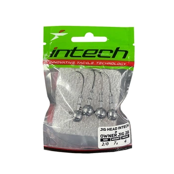 Джиг-головка Intech + Owner Jig 28 No2/0, 7,0 г (4 шт.)(FS_1B6FE2D8792C)