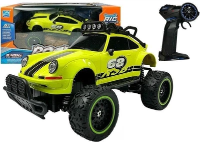 Auto zdalnie sterowane Leantoys Beetle 1:16 Żółte 6657 (5908275994657)