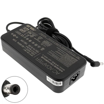 Блок живлення для ноутбука ASUS OVALE 19V 9.5A 180W, штекер 5.5×2.5 мм L‑подібний, чорний