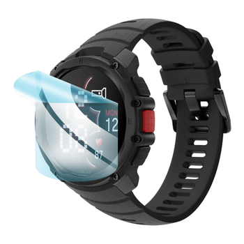 Защитная гидрогелевая пленка KitCut Watch на Polar Street X на экран (глянцевая)