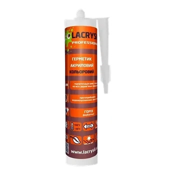 Герметик акриловий Lacrysil кольоровий горіх 0 4 кг 400 г