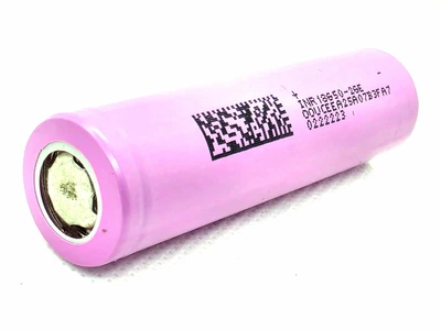 Аккумулятор 18650 DMEGC INR18650-26E 2600mAh до 13 А (5C) без защиты Плоский контакт Фиолетовый