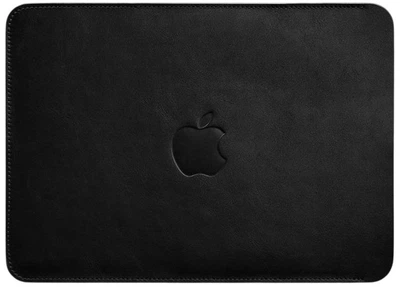 Кожаный чехол для MacBook Air 15-inch (2023/2024) из натуральной кожи краст черный 58763