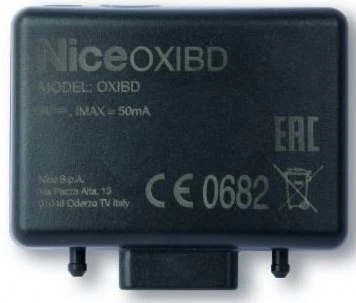 Radioodbiornik 4-kanalowy Nice OXIBD 24501 z dwukierunkowa komunikacja (8032595795506)