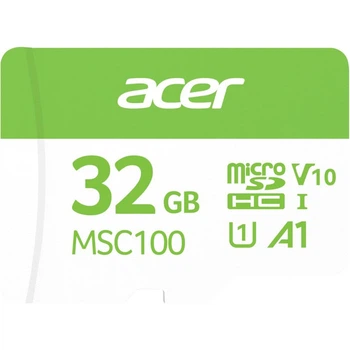 Карта памяти microSD 32Gb Acer MSC100 /U1/ V10/A1 (BL.9BWWA.335)