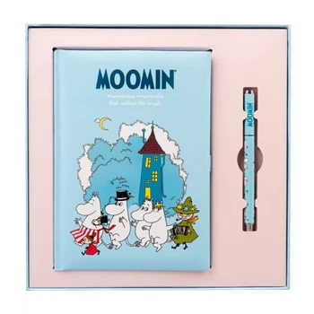 Блокнот Moomin A5 с ручкой (SCPA5B10)