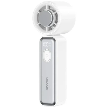 Вентилятор Usams Ice-Cooling Digital High-Speed White (ZB362FS02)