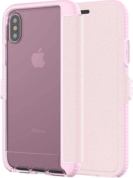 Чохол-книжка Tech21 Evo Wallet для Apple iPhone X / iPhone XS (T21-5861) Pink