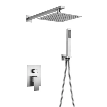Душова система MIXXUS KUB-003 INNER (вбудована) з нерж. сталі SUS304 (Колір нерж) (MI5943)