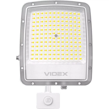 Светодиодный прожектор Videx F5 100W с датчиком движения и освещенности White (VL-F5-100CW-S) [174688]