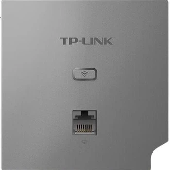 Дводіапазонний бездротовий панельний маршрутизатор точки доступу TP-LINK 1200M, 86 типів, для підприємств, готелів, вілл та всього будинку, блок живлення PoE, керування кондиціонером, тонка модель AP1202I-PoE, колір Deep Space Silver