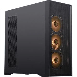 Корпус SAMA Zhuque 5 Air Black Desktop ATX с передней сетчатой вентиляцией, 12 местами для вентиляторов, поддержкой водяного охлаждения 360 мм, зазором для видеокарты 430 мм, резервированием порта Type-C.