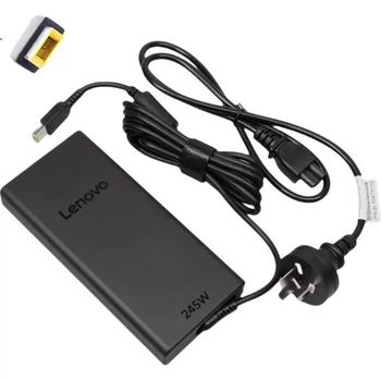 Оригінальний блок живлення Lenovo Savior Y7000P Y7000 R7000P, зарядний пристрій, шнур живлення, квадратна вилка 245 Вт з контактним штекером, блок живлення 20 В 12,25 А