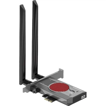 Wi-Fi/Bluetooth адаптер COMFAST CF-BE200 MAX WiFi7/8774 Мбит/с/Bluetooth 5.4/Три диапазона/MU-MIMO/PCI Express