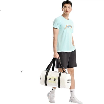 Сумка для настільного тенісу Li-Ning, сумка для зберігання, водонепроникна сумка через плече великої місткості, багатофункціональна спортивна сумка для фітнесу