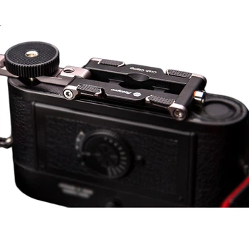 Затискач Fotopro Pincer, суцільнометалевий багатоцільовий тримач для телефону, затискач для телефону з пазом-ластівчиним хвостом, універсальна акрилова швидкознімна пластина