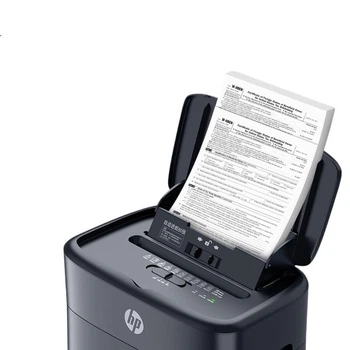Повністю автоматичний шредер HP на 80 аркушів для офісів, середніх будинків та комерційного використання (велика місткість, може подрібнювати картки та скоби, безперервне подрібнення протягом 20 хвилин) B16060CC