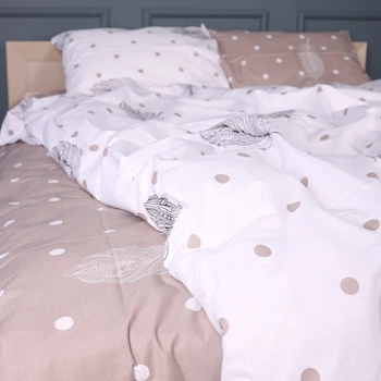 Простынь Бязь 17-0941 Minimal Dots 220*240