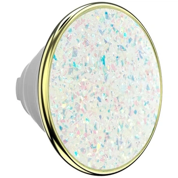 Тримач для телефону PopSockets PopTop Luxe Enamel Opal White (840473367350)