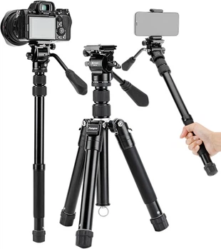 Селфі-палиця Fotopro FY830+MH-2A компактна зі штативом