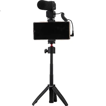 Штатив Fotopro TL-601 мини портативный для смартфона и камер DJI Pocket 3 и GoPro, черный