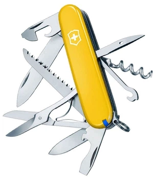 Нож Victorinox Huntsman Ukraine Shiny Yellow/Blue (1049-Vx13713.8.2)