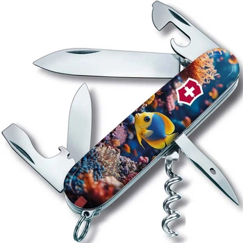 Нож Victorinox Spartan Design Gloss Multi Color (1049-Vx13603_R2010pk)