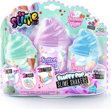 Zestaw kreatywny Canal Toys Slime Fluffy 3 Pack SSC101 (3555801359019)