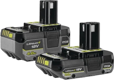 Zestaw akumulatorów do narzędzi RYOBI ONE+ 18V 4/2 Ah 2 szt. (RB18242X)